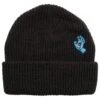 Santa Cruz Screaming Mini Hand Beanie Black