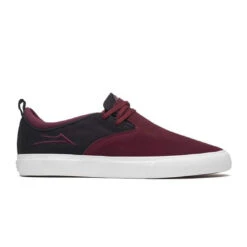 Lakai Riley Hawk II Burgundy Black Suede