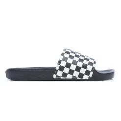 Vans Slid On Sandalen Checkerboard Black/White