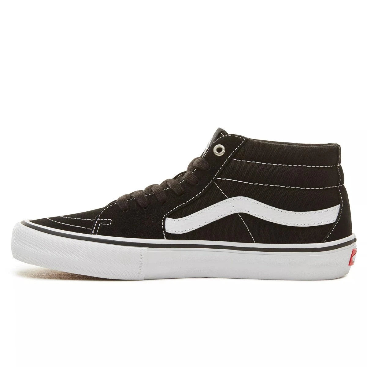Vans Sk8-Mid Pro Black/White 3 Vans Sk8-Mid Pro Black/White – Bild 3