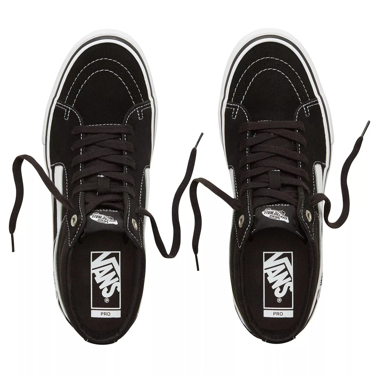Vans Sk8-Mid Pro Black/White 4 Vans Sk8-Mid Pro Black/White – Bild 4