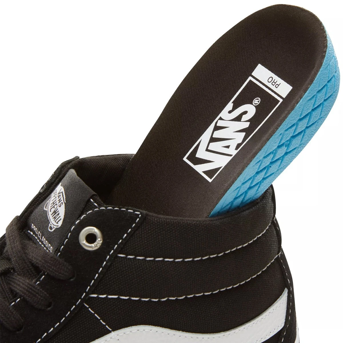 Vans Sk8-Mid Pro Black/White 5 Vans Sk8-Mid Pro Black/White – Bild 5