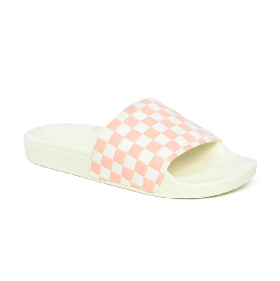 Vans Slide On Sandalen Checkerboard Pearl/Marshmallow 2 Vans Slide On Sandalen Checkerboard Pearl/Marshmallow – Bild 2