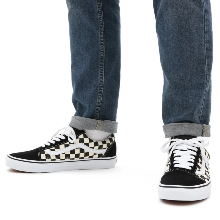 Vans Skate Old Skool (Primary Check) Black/White 5 Vans Skate Old Skool (Primary Check) Black/White – Bild 5