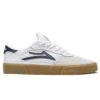 Lakai Cambridge White Navy Suede