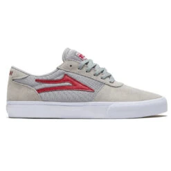 Lakai Manchester Grey/Red Suede