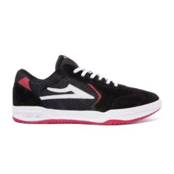 Lakai Atlantic Black/Red Suede