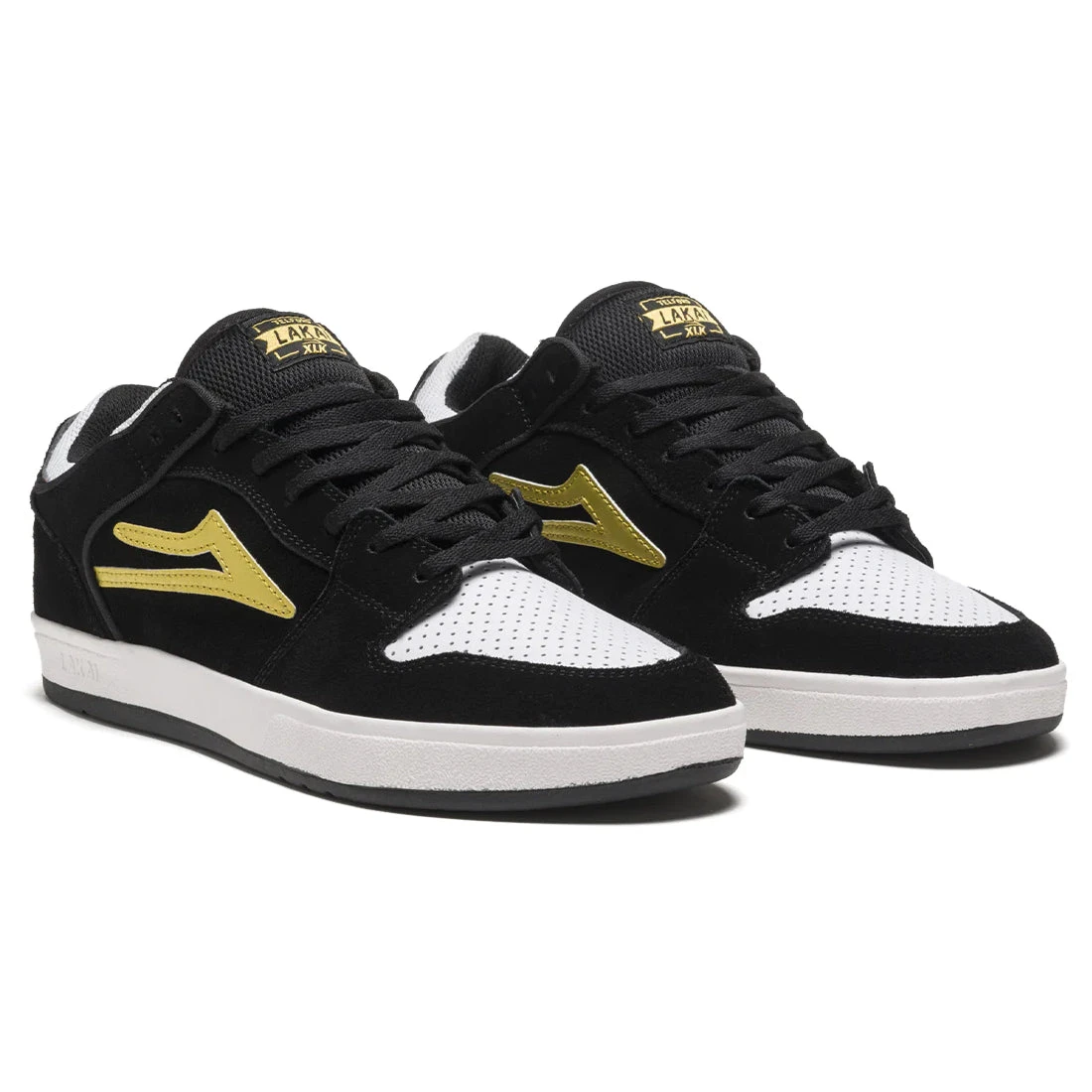 Lakai Telford Low Black/Gold Suede 2 Lakai Telford Low Black/Gold Suede – Bild 2