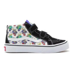 Vans Kids Sk8-Mid Reissue (Skate Dragon) Dragon Marshmellow/White