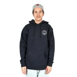 Spitfire Classic Swirl Hoodie Navy/Silver