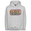 Thrasher Krak Skulls Hoodie Heather Grey
