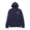HUF Prism Triple Triangle Zip Hoodie Navy Blazer