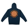 Spitfire Classic 87 Swirl Hoodie Navy/Orange/Silver
