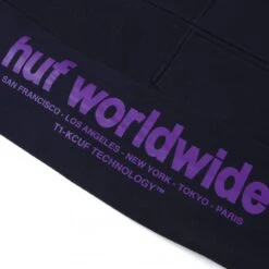 HUF Prism Triple Triangle Zip Hoodie Navy Blazer -StreetStyle Aktionshaus 1968403 Product