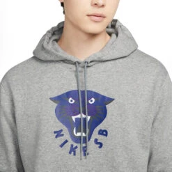 Nike SB Blue Panther Hoodie Grey -StreetStyle Aktionshaus 1968487 Product