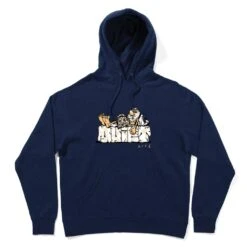 Quiet Life Caveman Hoodie Navy