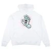 Santa Cruz Opus Colour Overlay Hoodie White