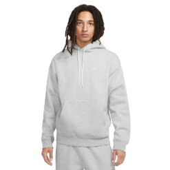 Nike SB Nikelab Solo Swoosh Hoodie Grey