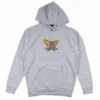 Welcome Butterfly Hoodie Grey