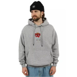Homeboy Monster Hoodie Grey Heather