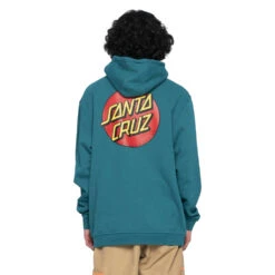 Santa Cruz Classic Dot Chest Hoodie Verdigris