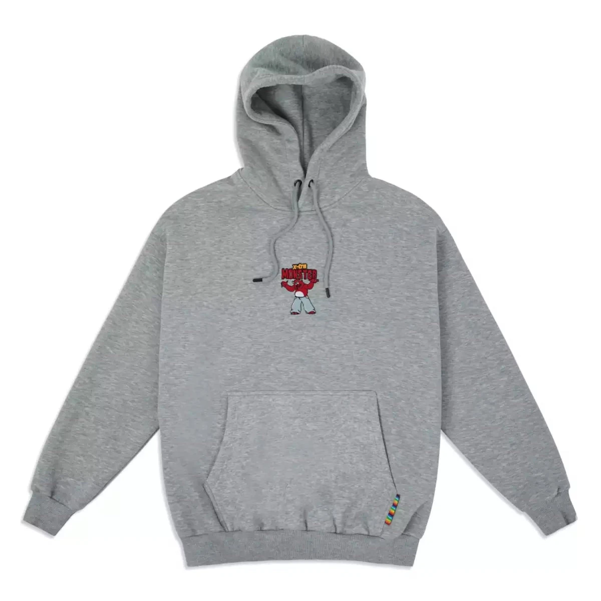 Homeboy Monster Hoodie Grey Heather 3 Homeboy Monster Hoodie Grey Heather – Bild 3