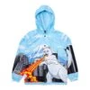 Ripndip Nermzilla Hooded Coach Jacket Baby Blue