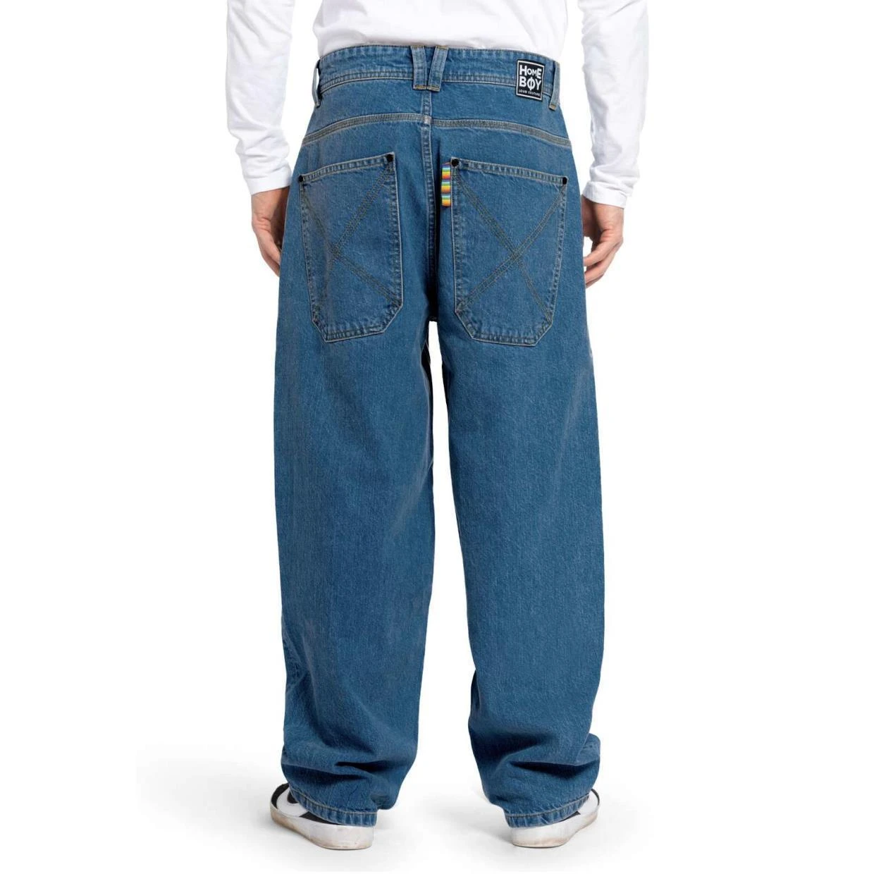 HomeBoy X-Tra Monster Denim Pant Washed Blue 2 HomeBoy X-Tra Monster Denim Pant Washed Blue – Bild 2