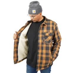 Vintage Industries Craft Heavyweight Sherpa Jacket Yellow 3 Vintage Industries Craft Heavyweight Sherpa Jacket Yellow -StreetStyle Aktionshaus 1970999 Product