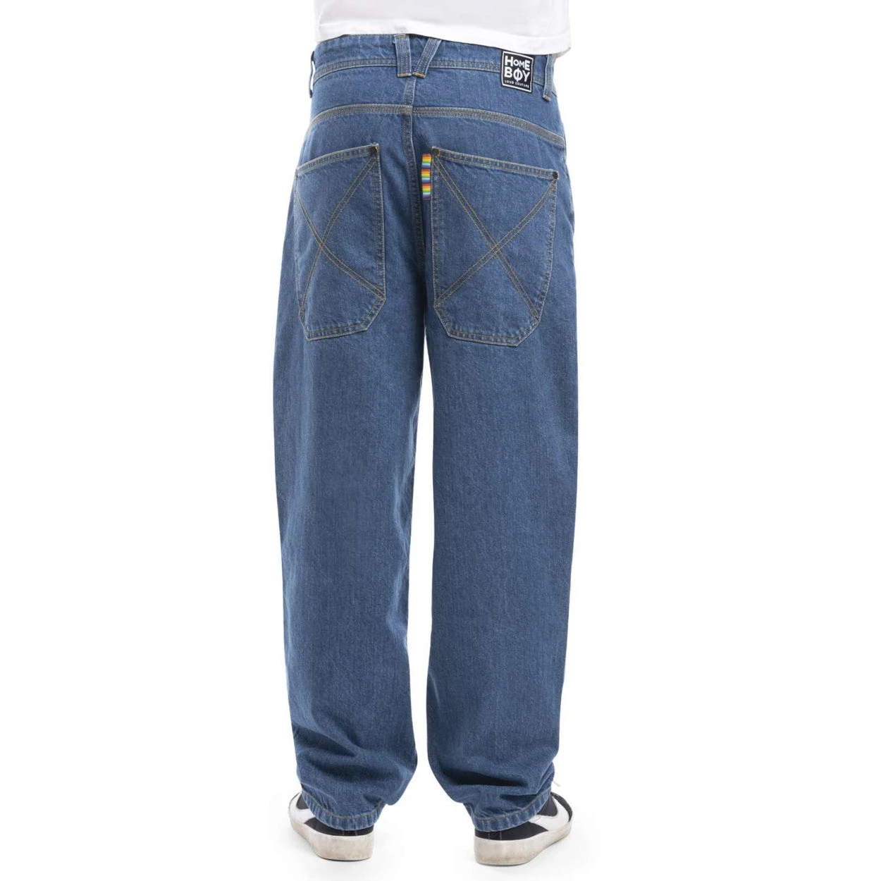 HomeBoy X-Tra Baggy Jeans Pant Washed Blue 6 HomeBoy X-Tra Baggy Jeans Pant Washed Blue – Bild 6