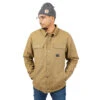 Vintage Industries Dean Sherpa Dark Tan