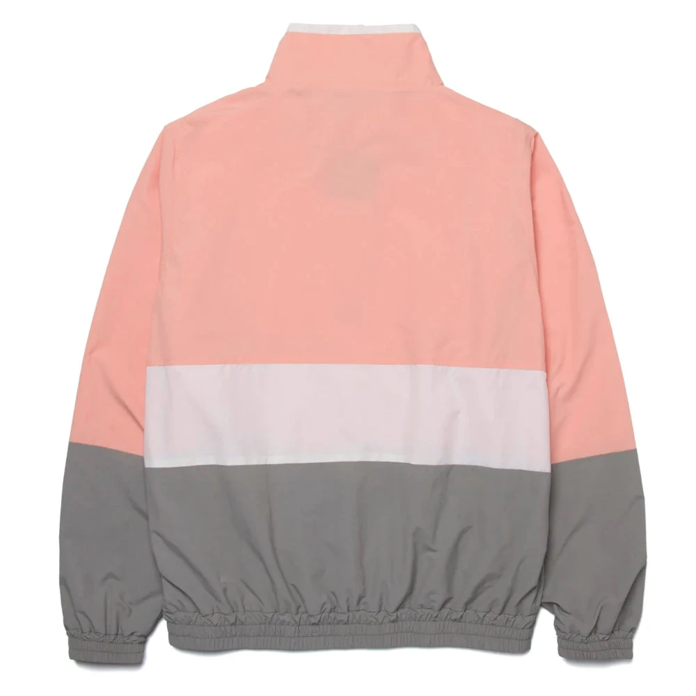 HUF Teton 1/44 Zip Anorak Jacket Coral Pink 2 HUF Teton 1/44 Zip Anorak Jacket Coral Pink – Bild 2