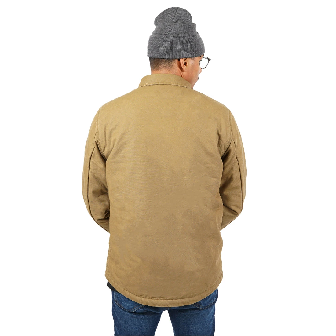 Vintage Industries Dean Sherpa Dark Tan 3 Vintage Industries Dean Sherpa Dark Tan – Bild 3