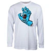 Santa Cruz Screaming Hand Lognsleeve White