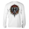 Powell Peralta Vallely Elephant Longsleevet White