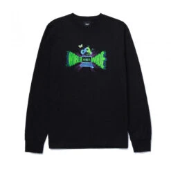 HUF Off-Line Longsleeve Black
