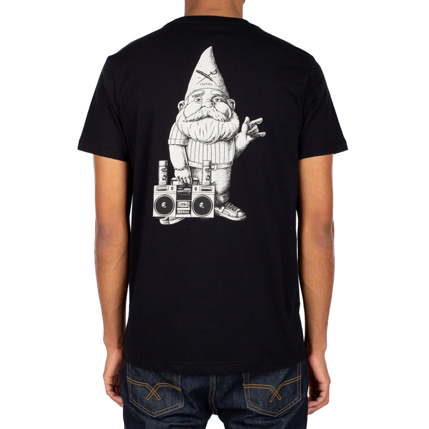 Iriedaily Garden Gnome Black T-Shirt 1 Iriedaily Garden Gnome Black T-Shirt