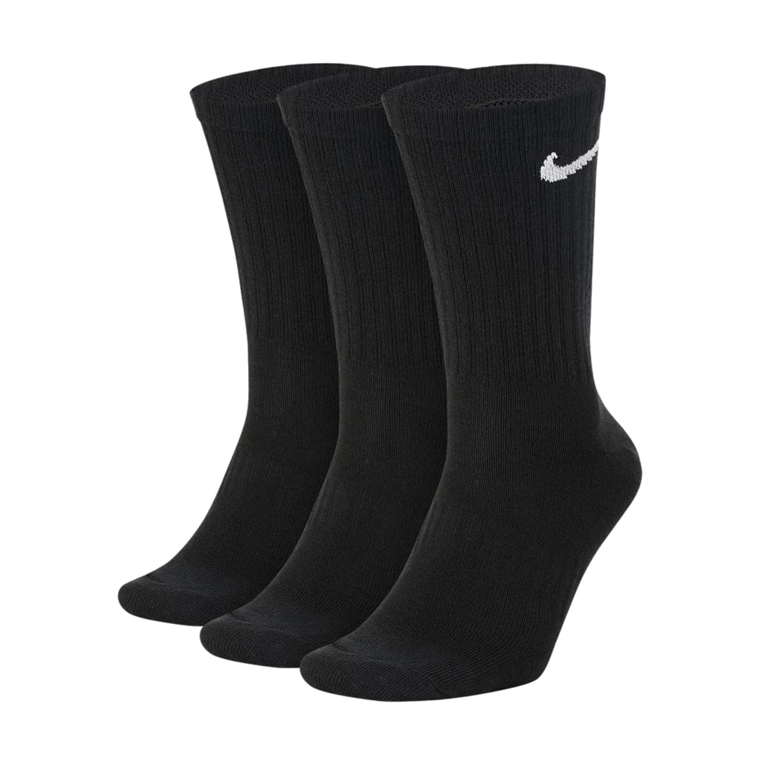 Nike Everyday Cotton Cushioned Socken Black 1 Nike Everyday Cotton Cushioned Socken Black