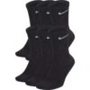 Nike Everyday Cotton Cushioned Crew Socken 6er Pack Black