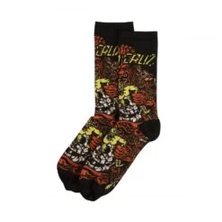 Santa Cruz Roskopp The Five Socks Black