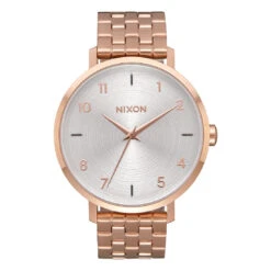 Nixon Arrow All Rose Gold / White