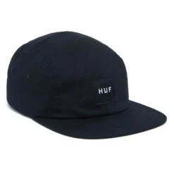 HUF Essentials Box Logo Volley Cap Black