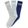 Vans Classic Crew Socken 3PK Limoges/Blue/Grey Gr. 31 - 38