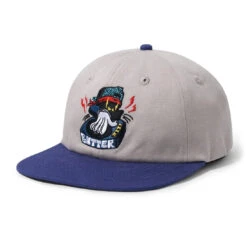 Butter Goods Spinner 6 Panel Cap Khaki Navy