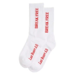 Last Resort AB Break Free Socks White/Red