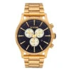 Nixon Sentry Chrono Gold / Indigo