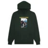 Hockey Skateboards Karate Story Hoodie Dark Green