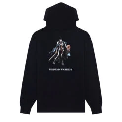 Hockey Skateboards Undead Warrior Zip Hoodie Black