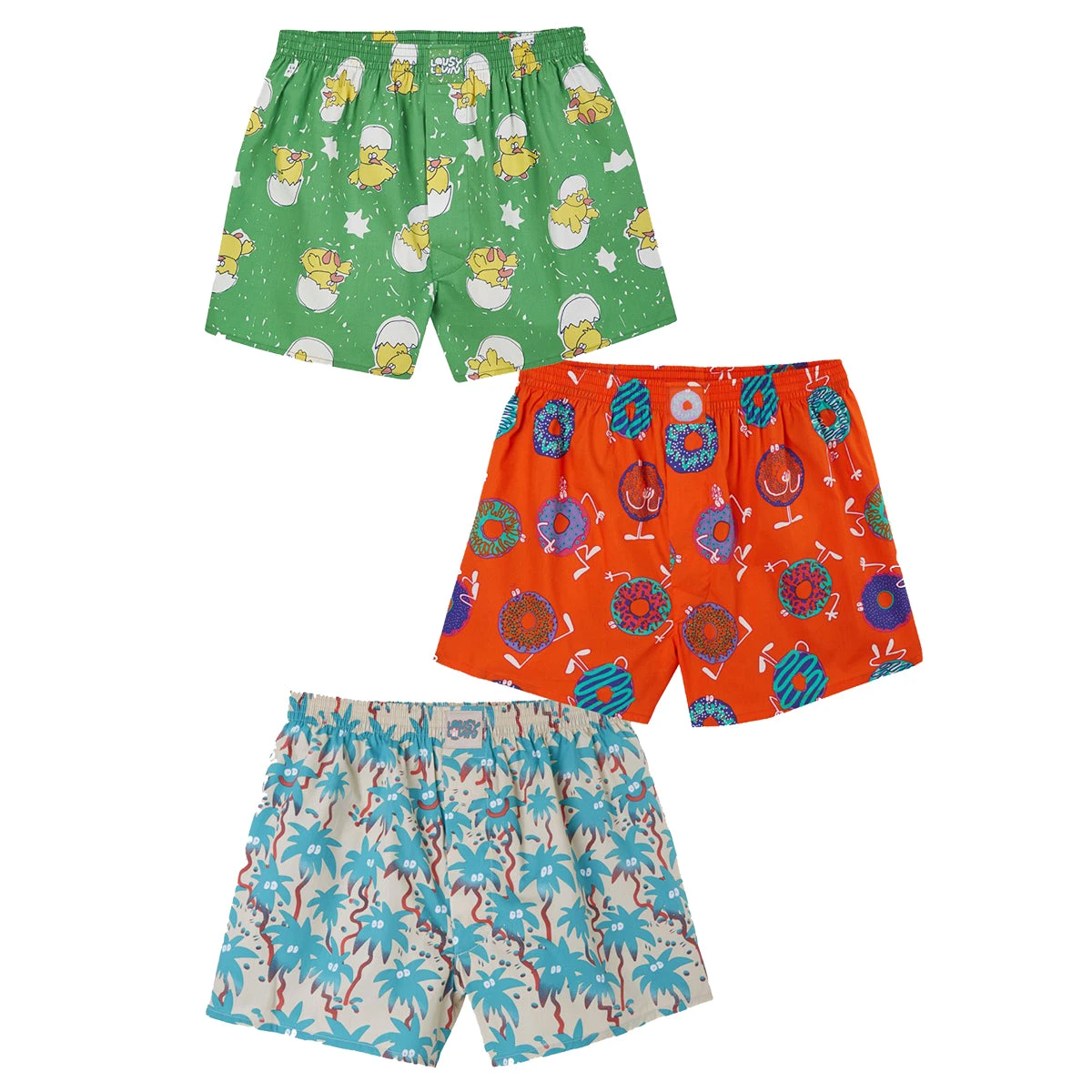 Lousy Livin Boxershorts Fun Box 3 Pack 1 Lousy Livin Boxershorts Fun Box 3 Pack