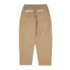 Magenta Loose Pants Stitch Beige